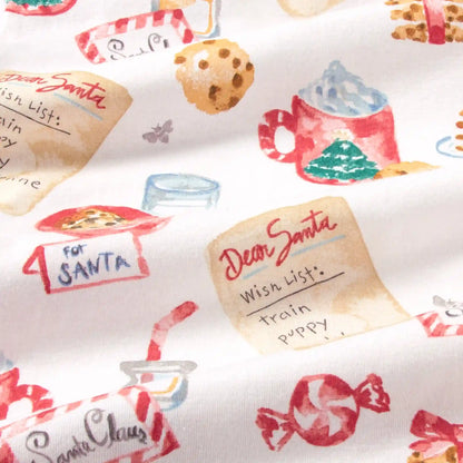 Cookies For Santa Family Matching Organic Cotton Women's PJ Set