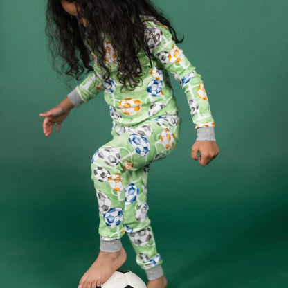 Soccer Field Organic Cotton Sleep & Play