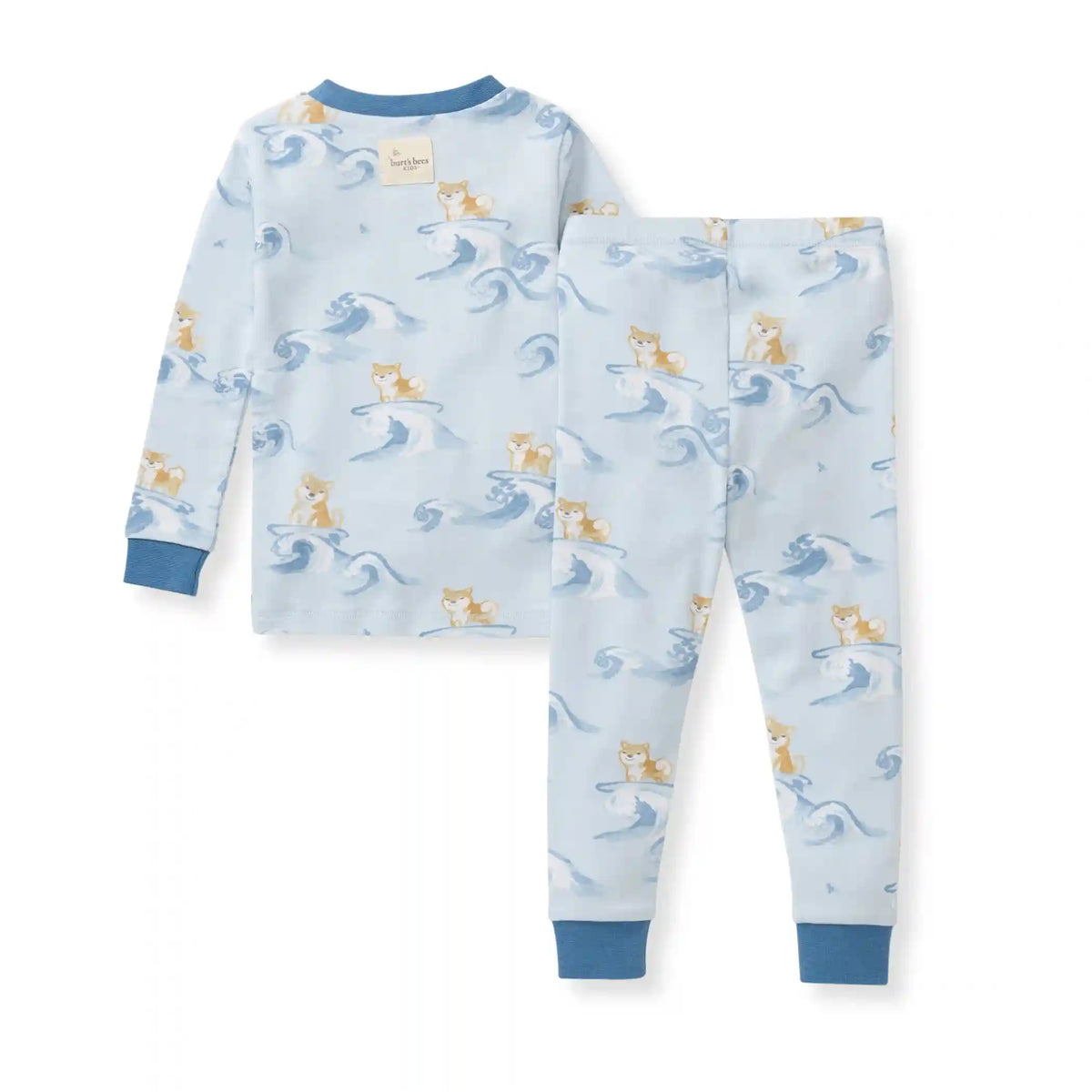 Surfer Pups Organic Cotton Two-Piece Pajamas