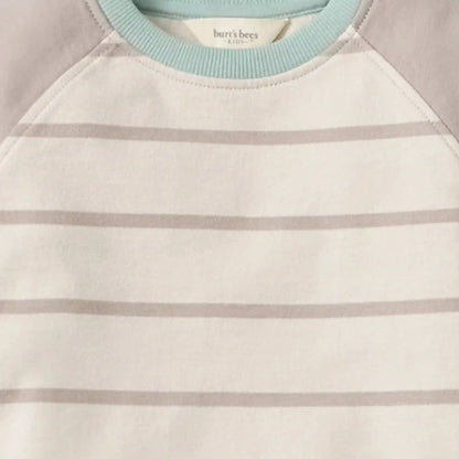 Basic Stripe Sweatshirt & Pants Set
