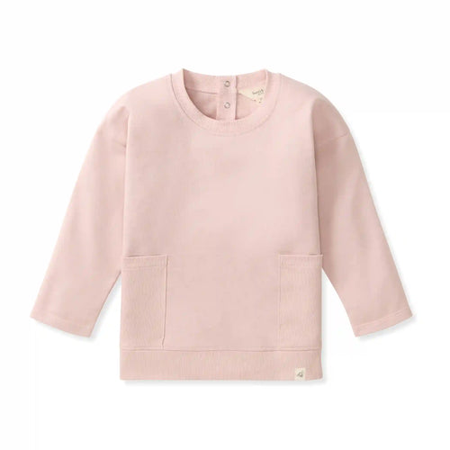 Boxy Pocket Organic Cotton Sweatshirt