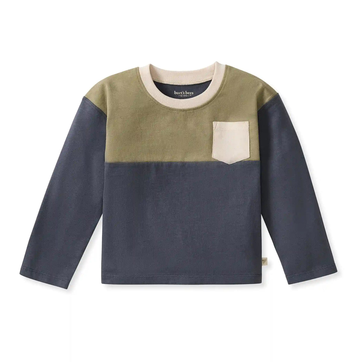 Color Blocked Organic Cotton Tee