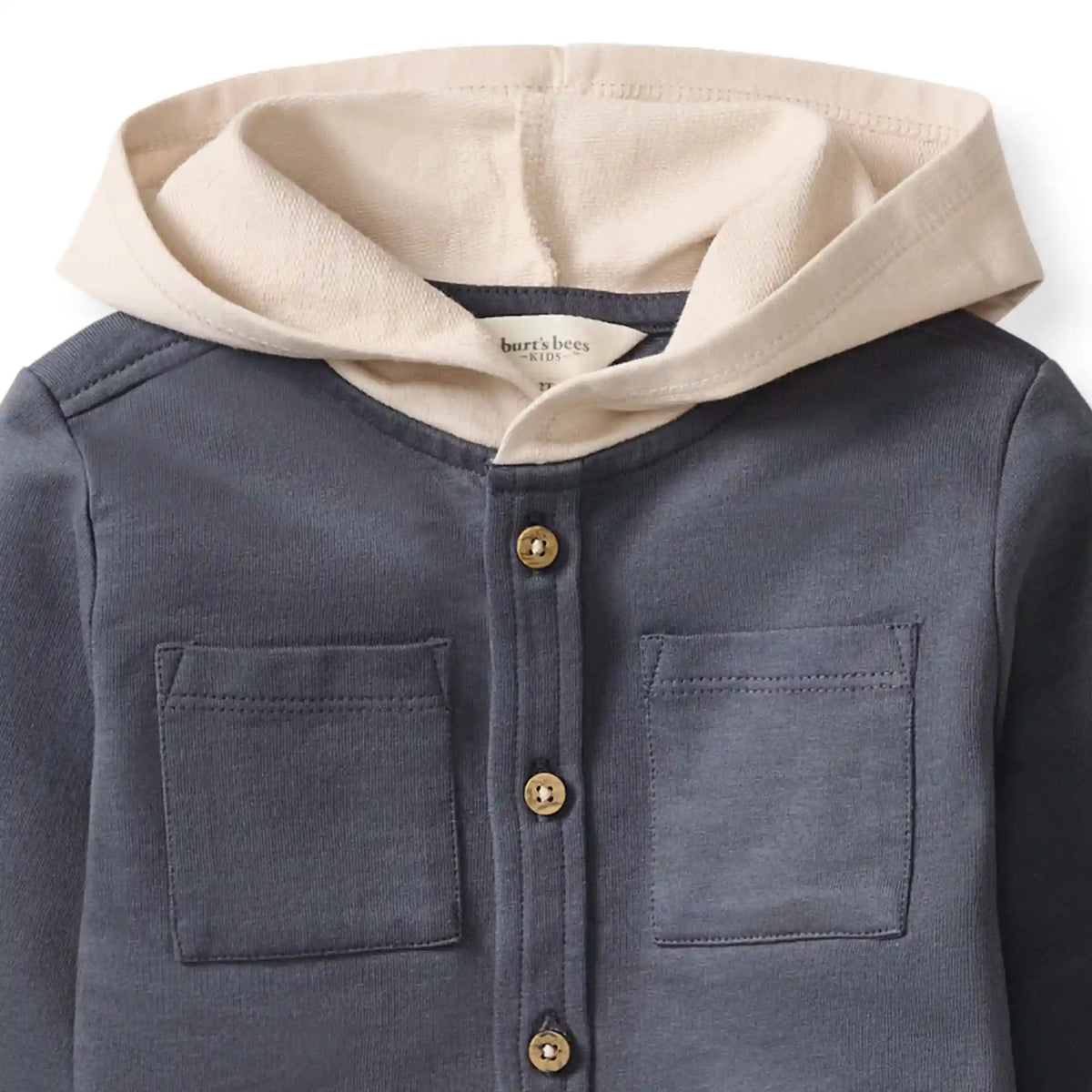 Hooded Button Down Shirt Set