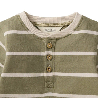 Henley Organic Baby Boy Jumpsuit