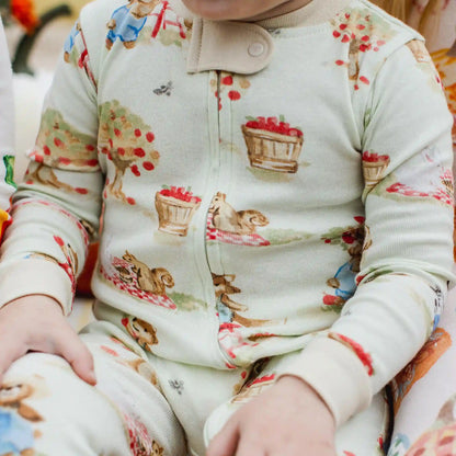 On The Orchard Organic Cotton Two-Piece Pajamas