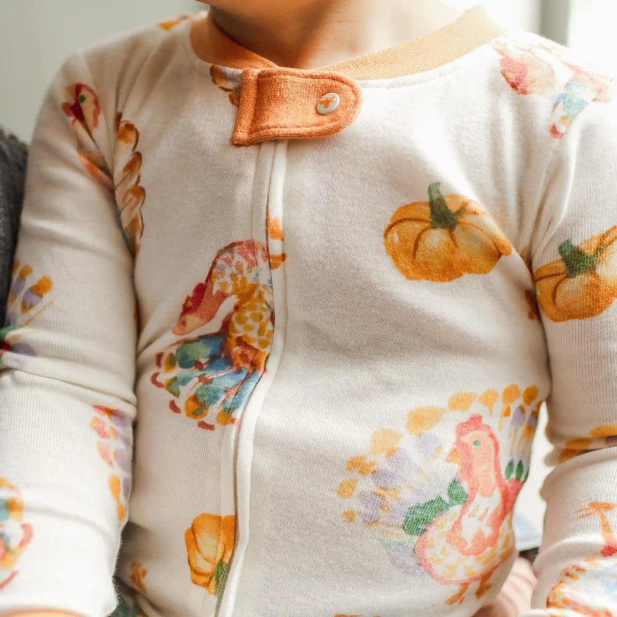 Turkey Day Organic Cotton Two-Piece Pajamas