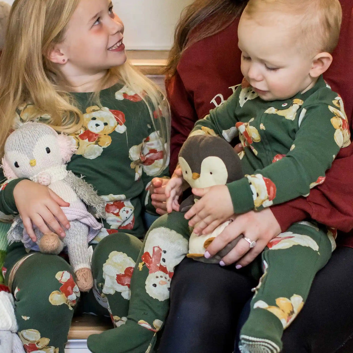 Cuddly Christmas Organic Cotton Sleeper