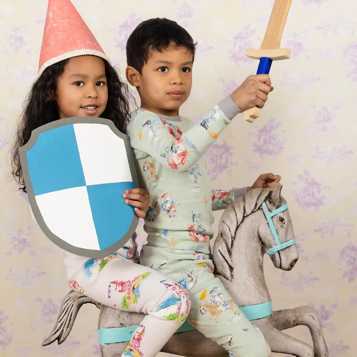 Knight & Dragons Organic Cotton Two-Piece Pajamas