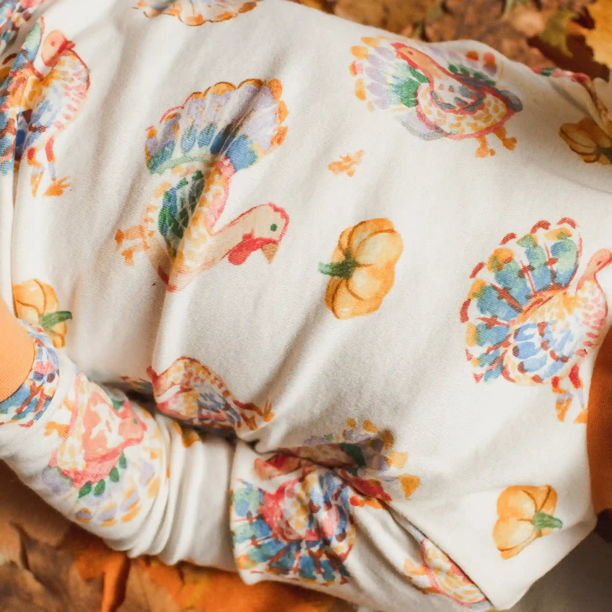 Turkey Day Organic Cotton Two-Piece Pajamas