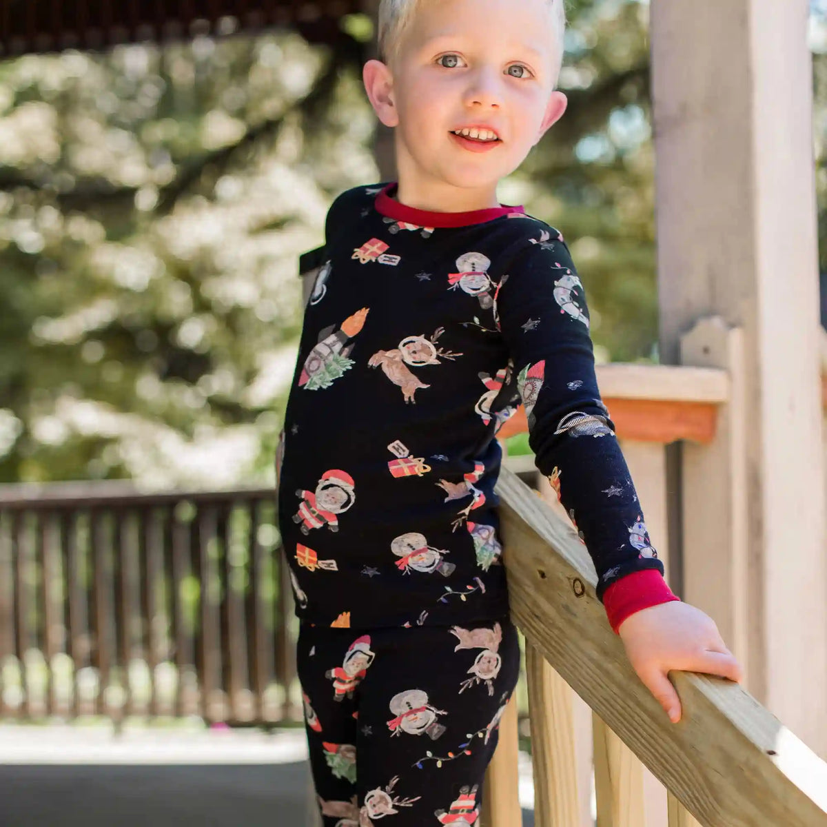 Christmas In The Cosmos Organic Cotton Sleep & Play
