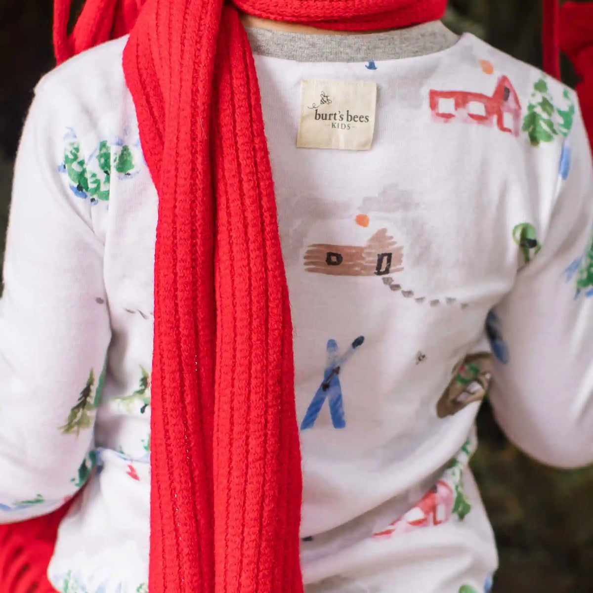 Ski Slopes Family Matching Organic Cotton Two-Piece Pajamas