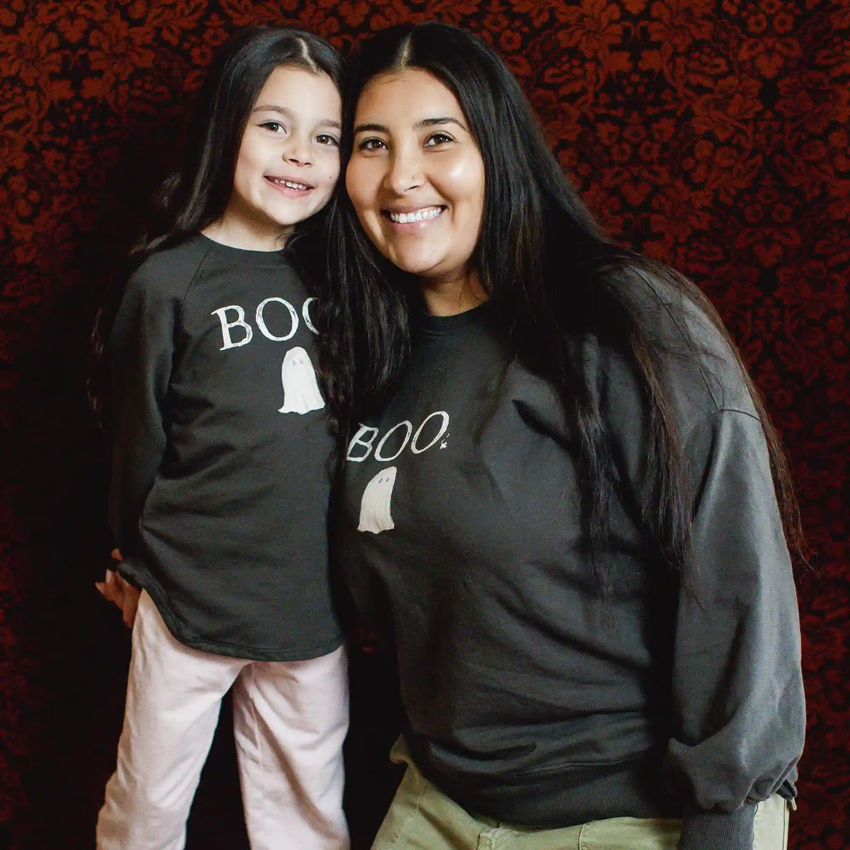 Boo Organic Cotton Matching Women's Sweatshirt