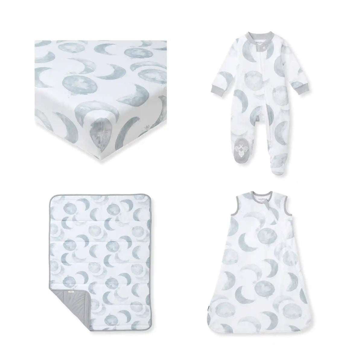 Hello Moon Baby Boy Nursery Bundle